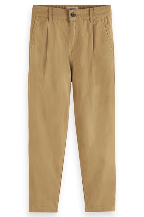 LOOSE TAPERED FIT- PEACHED CHINO SAND 1