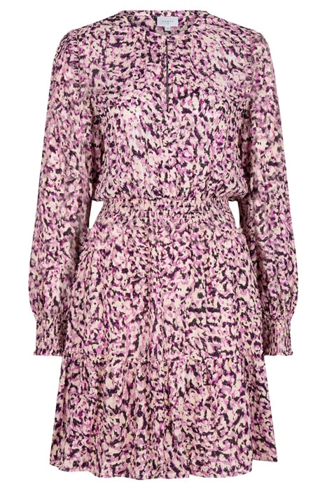 D6TOVELO RUFFLE MINI DRESS MULTICOLOUR 3