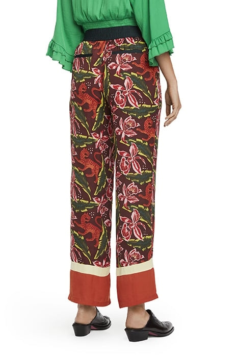 PINTED PANTS WITH COLOUR BLOCK PANELS COMBO C 3