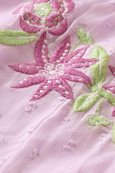 LONG-SLEEVED LIGHTWEIGHT FLOWER EMBROIDERY DRESS ORCHID 3