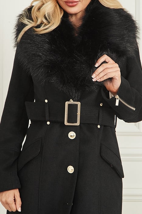ALICE COAT JET BLACK TRENCH 6