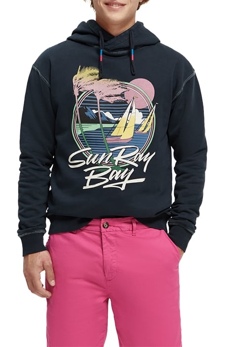 ARTWORK HOODIE NAVY 3