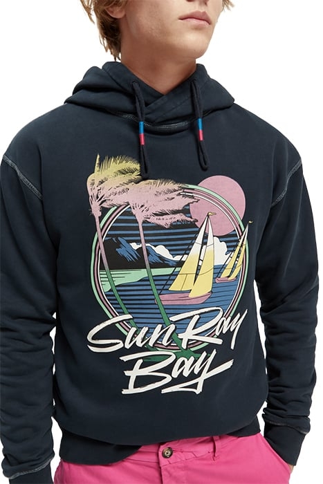 ARTWORK HOODIE NAVY 6