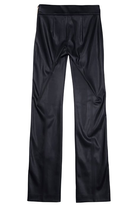 MARCIANO BY GUESS MIRTA STRAIGHT PANT JET BLACK LEATHER 4