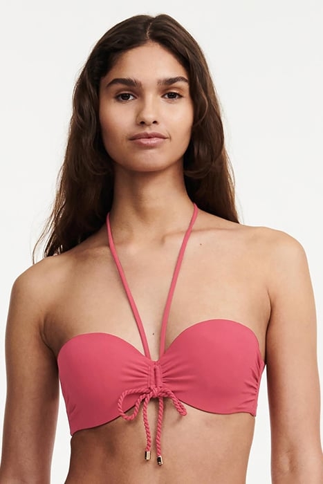 SW BRA TSHIRT BANDEAU GARNET RED 1