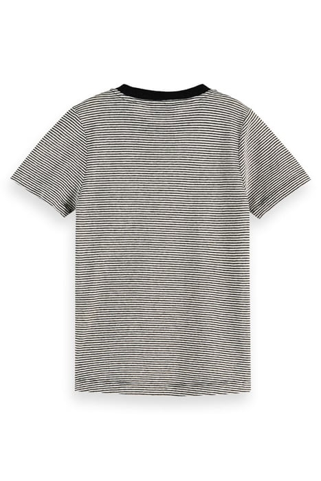 YARN-DYED STRIPED REGULAR-FIT T-SHIRT COMBO W 2