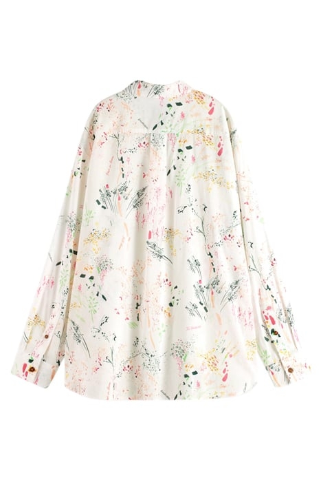 PRINTED OVERSIZED SHIRT WILDER WHITE 2