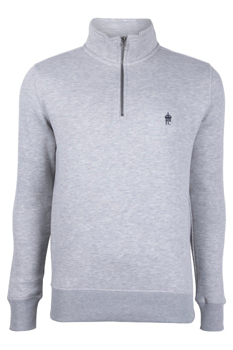 FC 1/2 ZIP LGT.GREY MEL 1