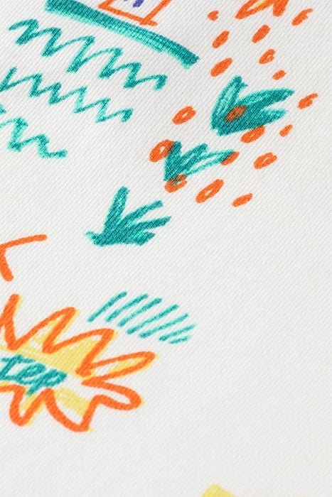 COTTON IN CONVERSION ALL-OVER PRINTED CREWNECK SWEATSHIRT PA 5