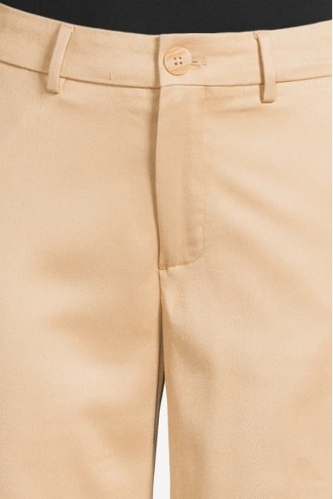 EDIE - HIGH RISE WIDE LEG TROUSERS SAND 5