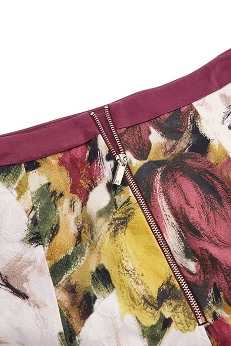 AUTUMN GARDEN BROCAD MINI SKIRT PRINT 7