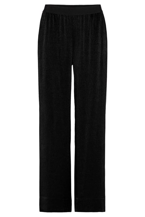 ADIL GLOSS CRINKLE PANT BLACK 3