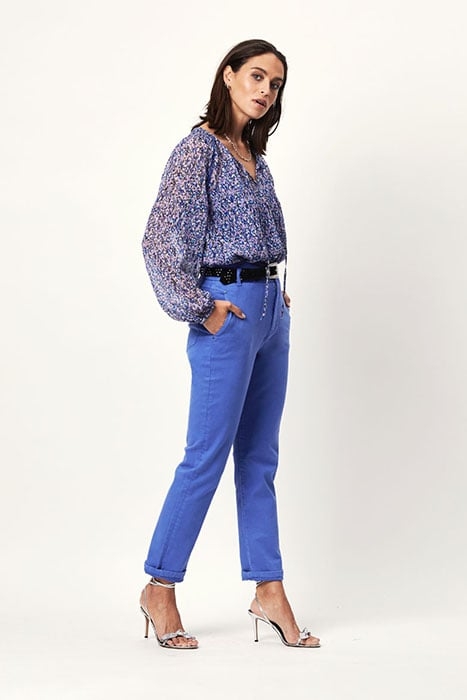 D6MANNET BOHEMIAN PRINT TOP MULTICOLOUR 4