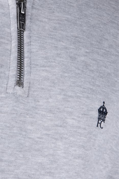 FC 1/2 ZIP LGT.GREY MEL 3