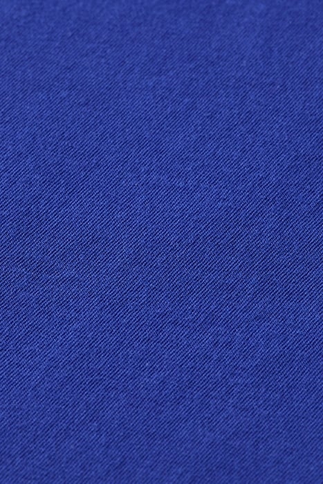 SCOOP-NECK LADDER TAPE T-SHIRT BRIGHT BLUE 3