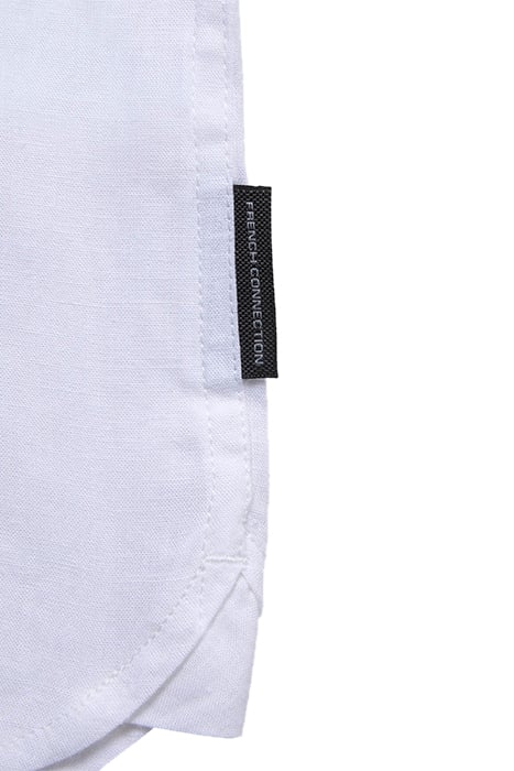 LINEN V - S/S WHITE 3