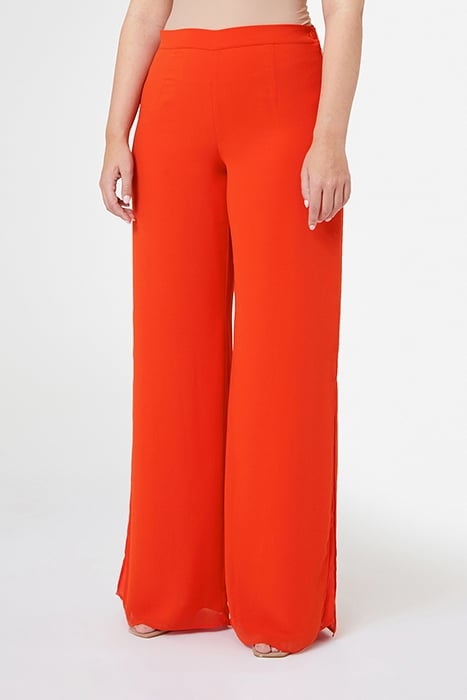 TROUSER SUIT WITH TUNIC ORANGE 1