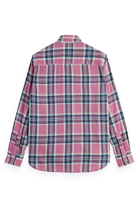 REGULAR-FIT BONDED SHIRT WITH SLEEVE ROLL-UP COMBO A 7