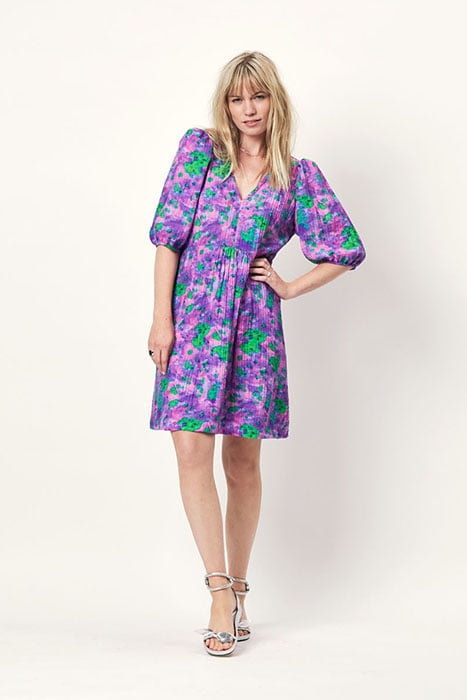 D6GIADA BABYDOLL DRESS MULTICOLOUR 1