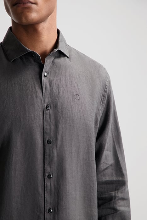 BASIC SHIRT LINEN BELUGA 4