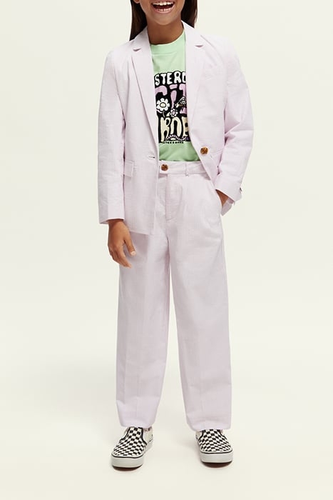 STRIPED WIDE-LEG SEERSUCKER PANTS ORCHID SEERSUCKER 4