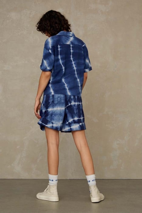 MARISOL SHORT INDIGO TIE DYE 3