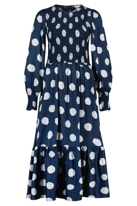 CARO TARA DRESS VAINLY NAVY/GLACIER 1