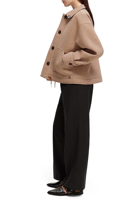 BOUCLÉ SHIRT-JACKET LAVENDER 4