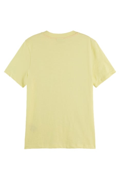 REGULAR FIT T-SHIRT WITH SPLITTED HEM POPCORN 2