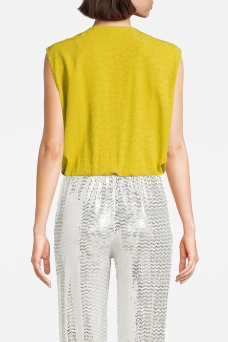 INES 12 BODY CREPE DE CHINE JA ANTIQUE MOSS 2