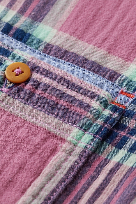 REGULAR-FIT BONDED SHIRT WITH SLEEVE ROLL-UP COMBO A 6