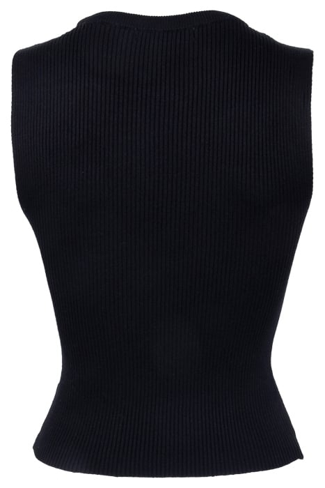 RIB TANK BLACK 2