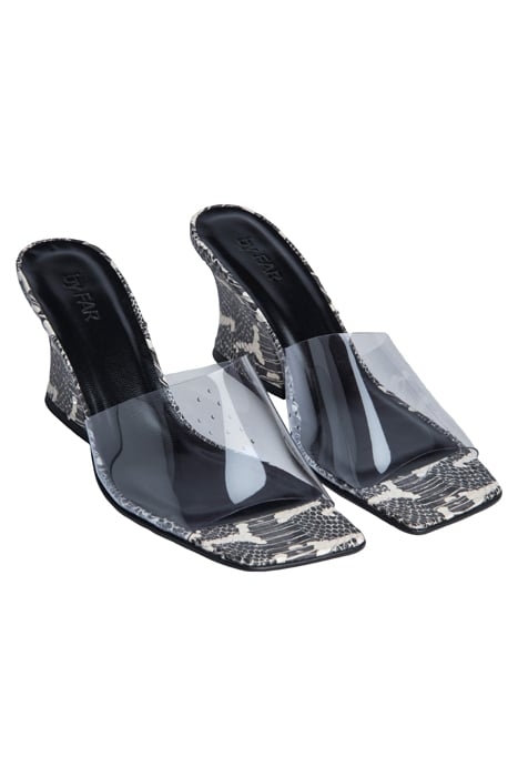 DOLLY GRAPHIC SNAKE PRINT LEATHER AND PVC 2