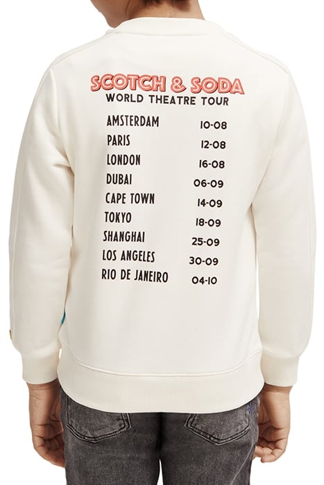 RELAXED-FIT ARTWORK SWEATSHIRT OFF WHITE 2