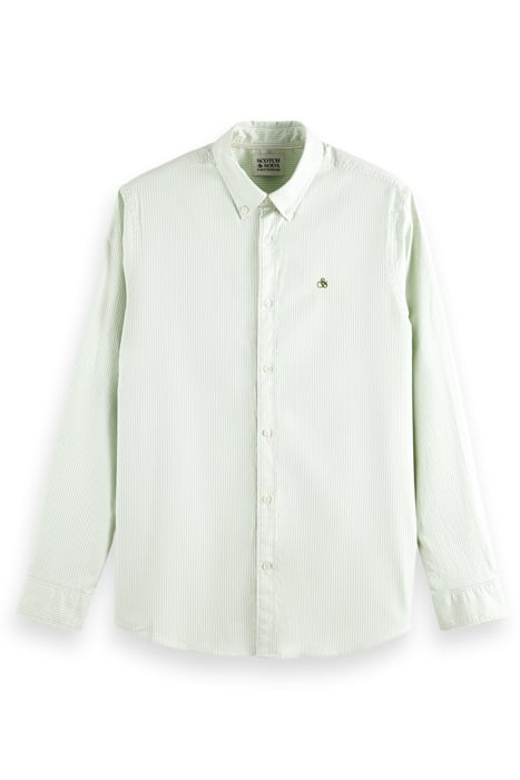 ESSENTIAL OXFORD STRIPE ABSINTHE STRIPE 4