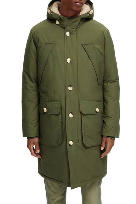 PADDED PARKA FIELD GREEN 1