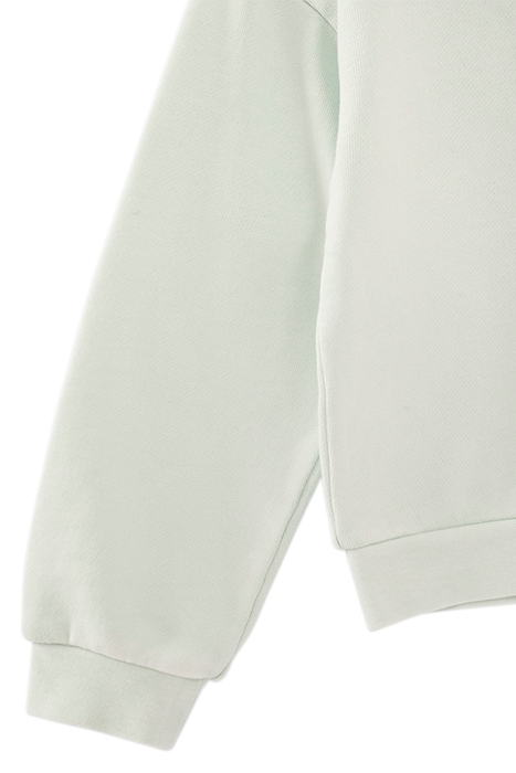 GIRLS’ AQUA GREEN EMBROIDERED VINTAGE IMAGE SWEATSHIRT 5