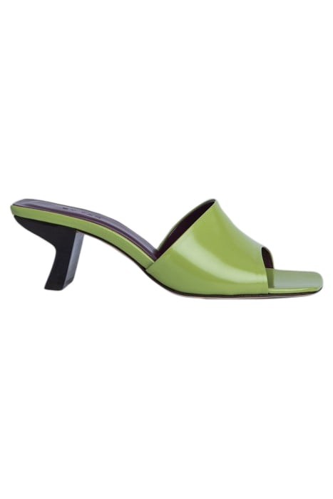 LILY LIME GREEN SEMI PATENT LEATHER 1