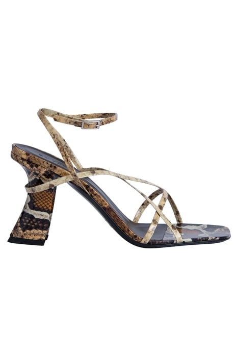 KERSTI SNAKE PRINT PATENT LEATHER 1