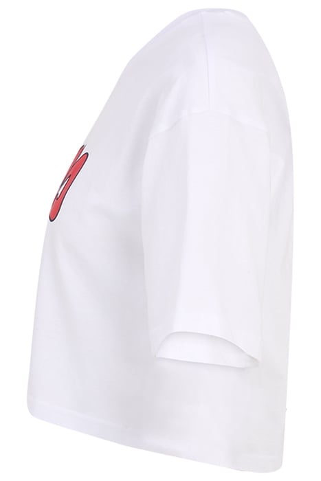 LUCENA CROPPED GRAPHIC TEE BRIGHT WHITE 7