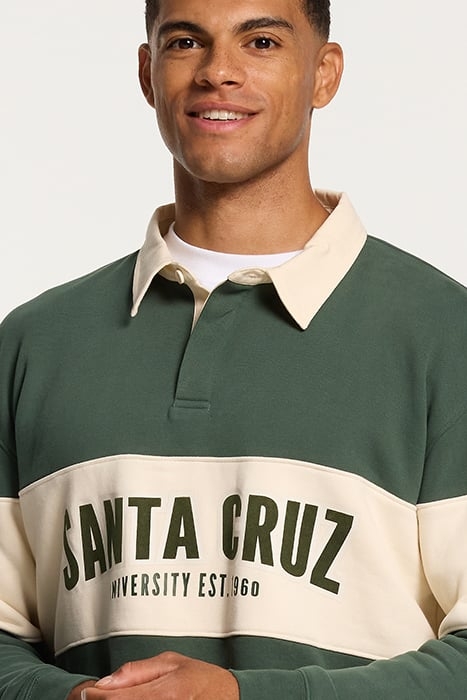 SANTA CRUZ POLO SWEATER CILANTRO GREEN 5