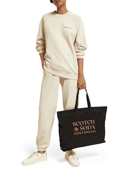 UNISEX ORGANIC CREWNECK SWEATSHIRT STONE 4