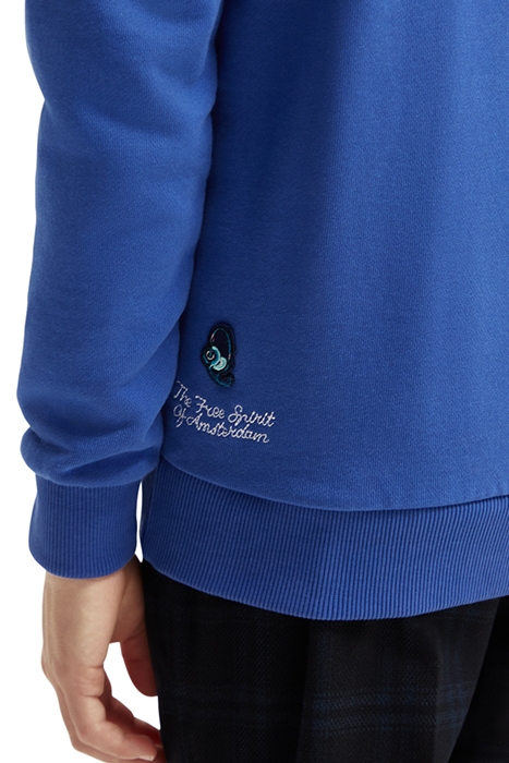 COTTON IN CONVERSION SWEATSHIRT COBALT 6