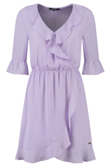JORI RUFFLE DRESS LILAC 1