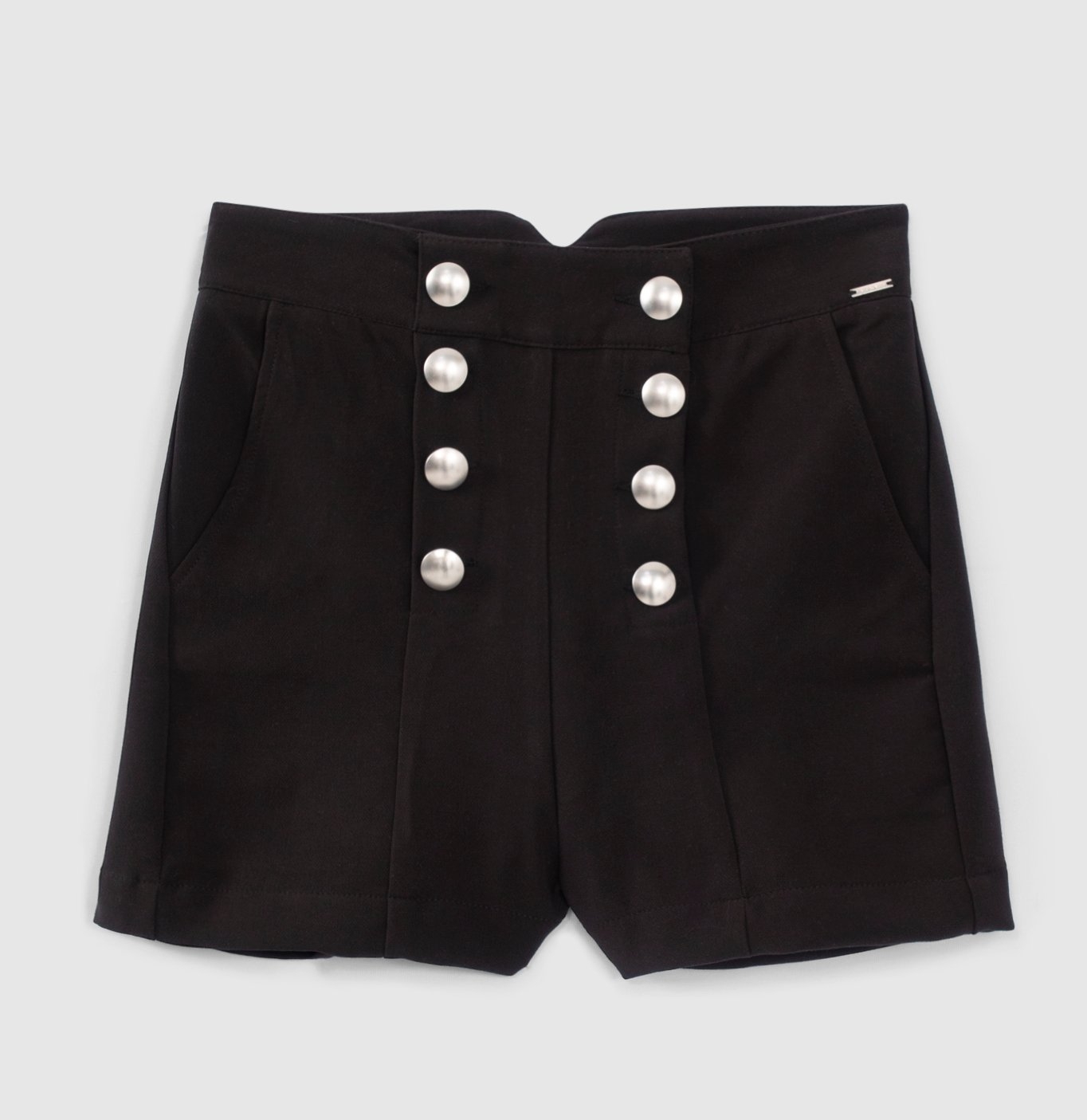 GIRLS’ BLACK CITY-STYLE SAILOR SHORTS 7