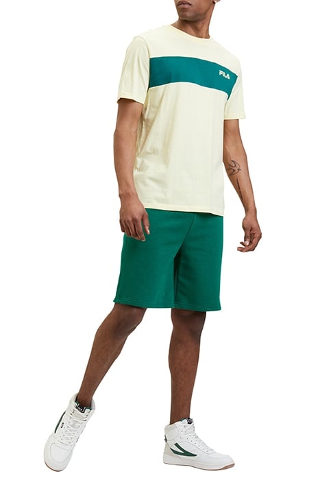 LOUM PANELLED SHORTS AVENTURINE 3