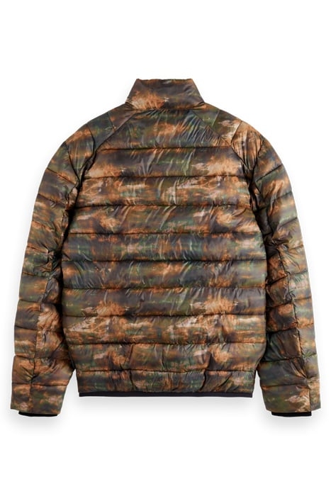 SHORT PUFFER JACKET CAMO AOP 5