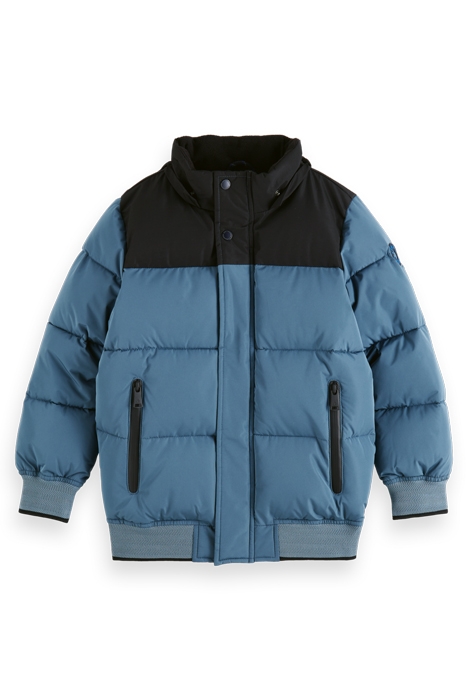 PADDED JACKET IN RECYCLED POLYESTER WITH WATERPROOF ZIPS STE 4