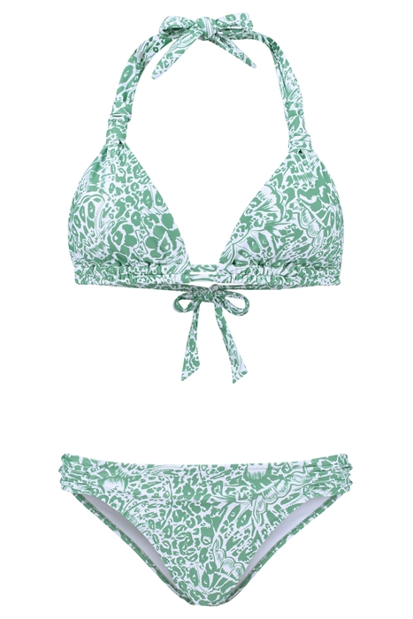 BIBI BIKINI SET BUTTERFLY ANIMAL KELLY GREEN 4