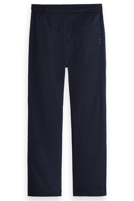 THE VERT - STRAIGHT-LEG TWILL JOGGER WITH REPAIR STITCHES NI 5